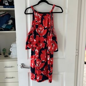 Trina by Trina Turk open shoulder dress